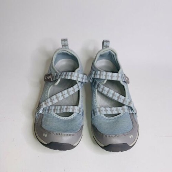 Womans Size 8 Ryka Kailee Maryjane Sneakers Shoes Mint Green & Gray - Picture 8 of 12